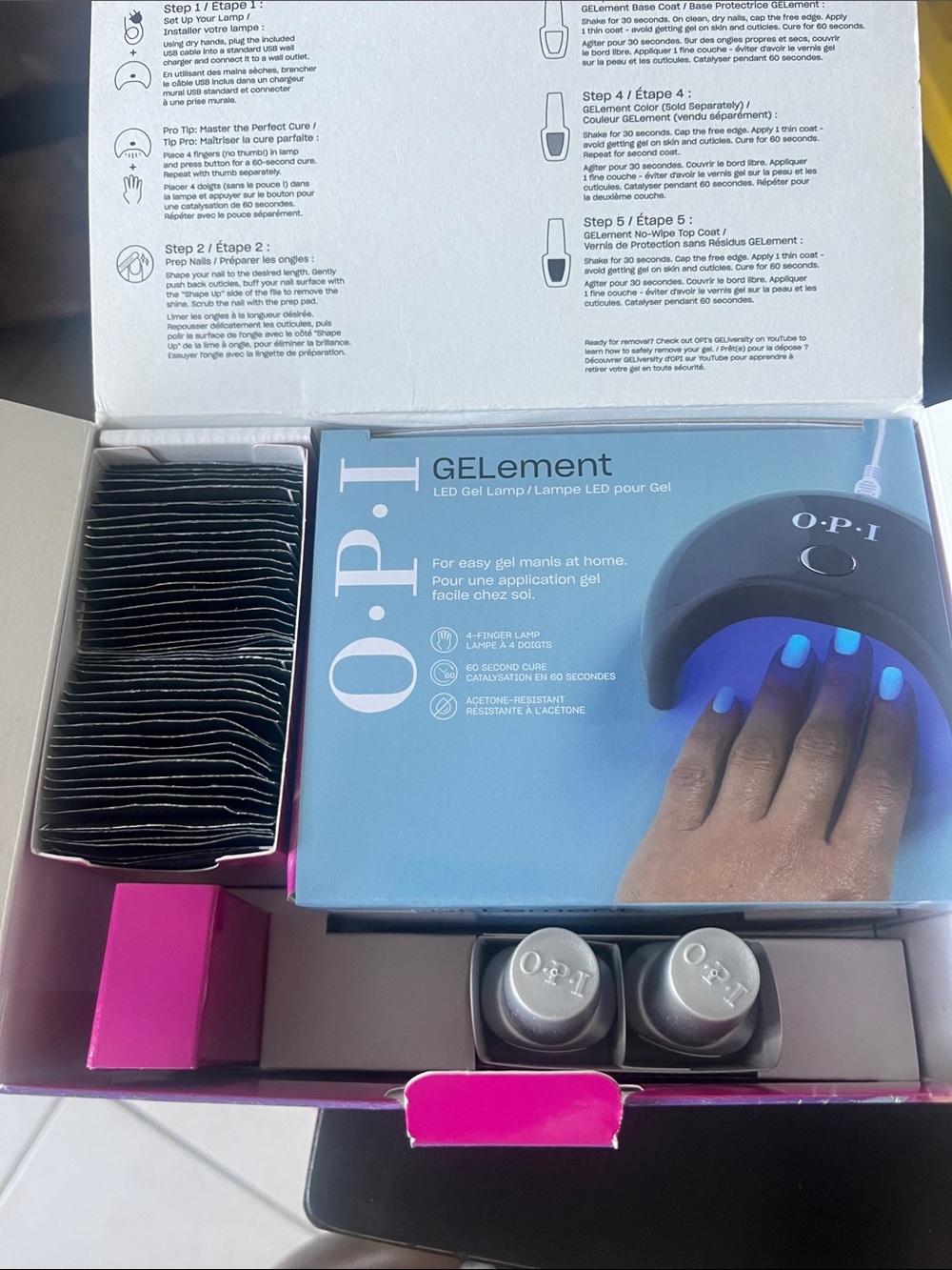 OPI Gelment Gel Essentials Kit - With 3 Gel Colors - Picture 5 of 5